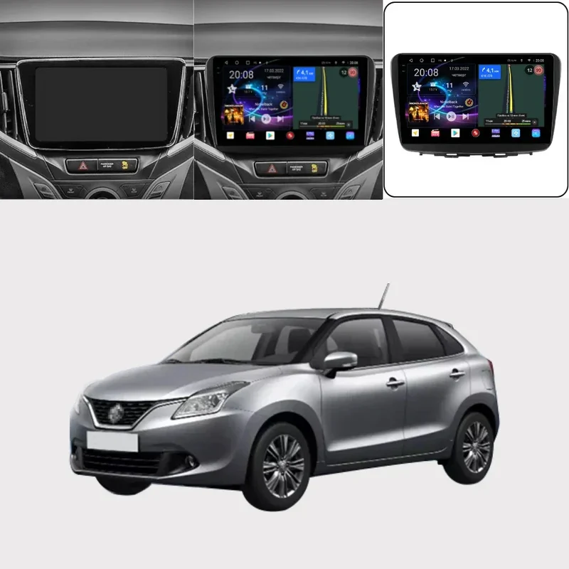 Penhui Android Car DVD Player for Suzuki Baleno 2 2015 - 2022 Radio GPS Navigation Audio Video CarPlay DSP Multimedia 2