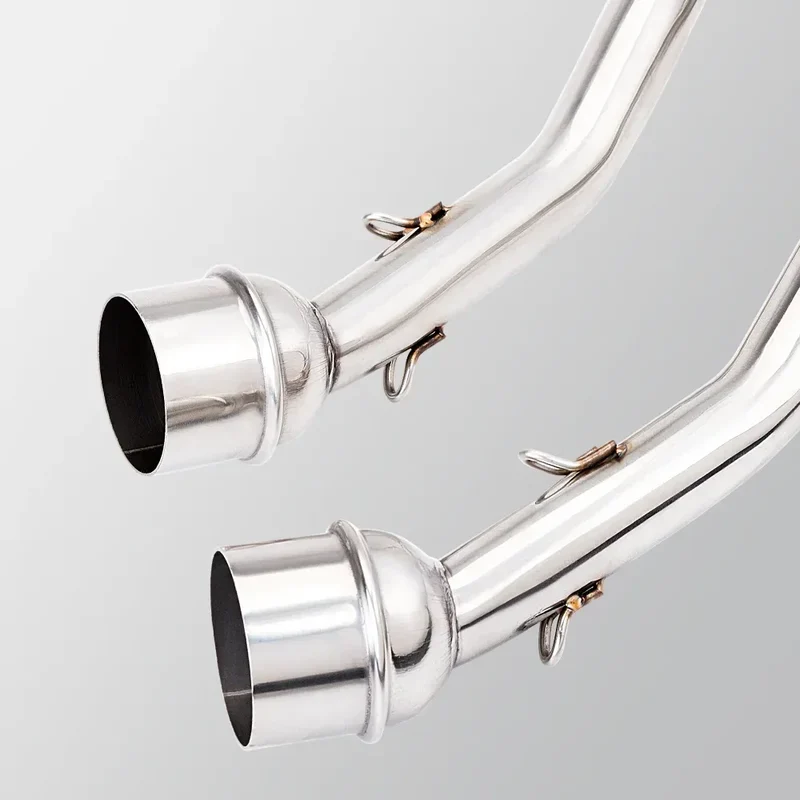 High Performance Motorcycle Exhaust Pipe for GY6 125 150cc Scooter Exhaust Link Pipe Middle Pipe 51MM Exhaust System Header