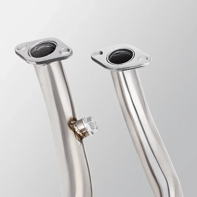 High Performance Motorcycle Exhaust Pipe for GY6 125 150cc Scooter Exhaust Link Pipe Middle Pipe 51MM Exhaust System Header