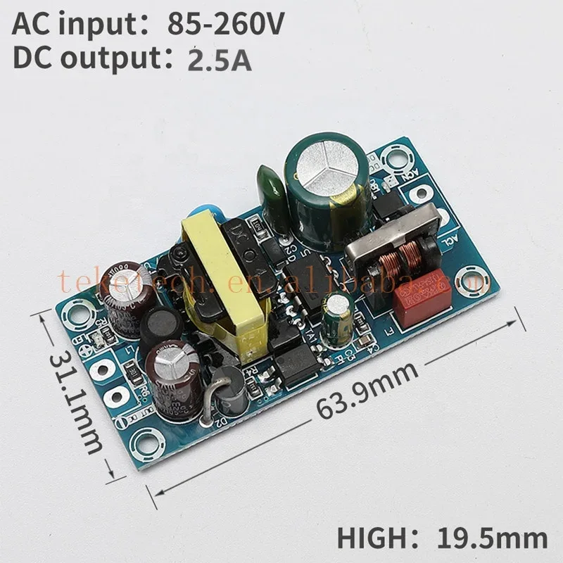 AC 100-240V to DC 24V 6-9A5V12V 24V 36V 48V 1A 2A 3A 4A 8A Power Supply Module Board Switch AC-DC Switch Power Supply Module