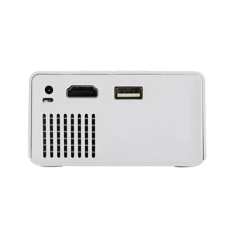 YG300 Portable Mini Movie Projector 1080P USB Audio Home Media Player Beamer Suitable For Outdoor Camping Drive-in Home Theater
