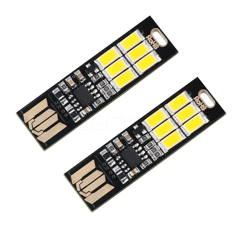 Portable Mini 5730 USB LED Light 5V Touch Sensor Dimmable Night Light for Power Bank Computer Laptop PC Book Reading Table Lamp