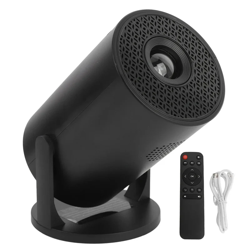 Portable Projector Wireless Fidelity 1080P 270 Degree Adjustable USB TV Sticks Video Movie Projector for Android Laptop PC Phone