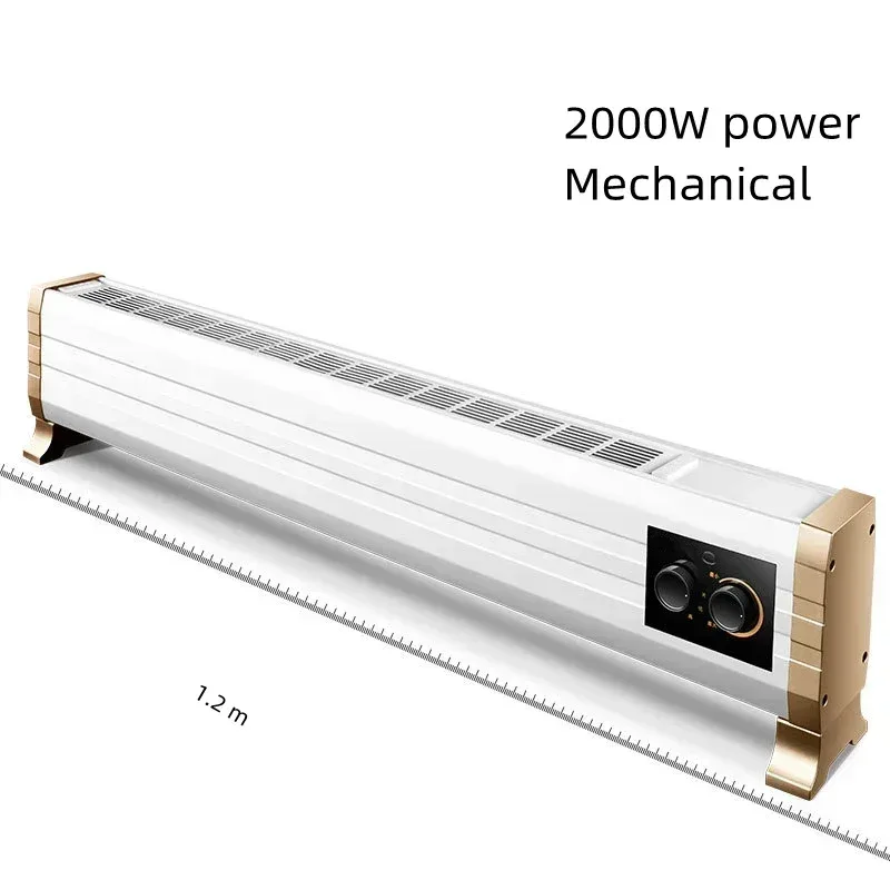 Baseboard heater household electric radiator energy-saving power-saving speed heat electric heater convection heater