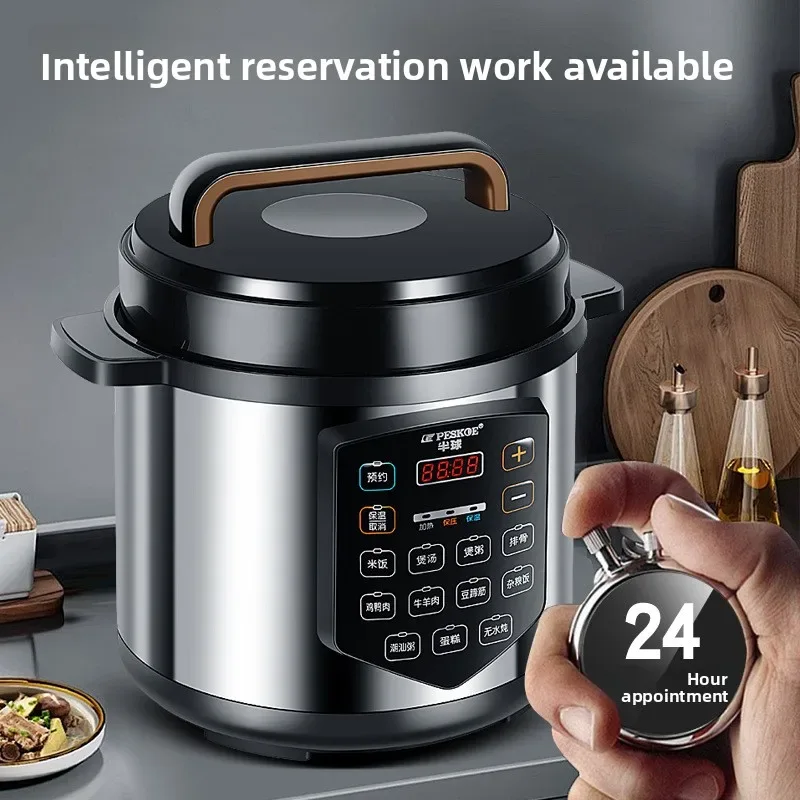 ‌13L Commercial Heavy Duty Pressure Cooker,Restaurant Grade Electric Steamer,Breakfast Buffet Auto Keep Warm Function