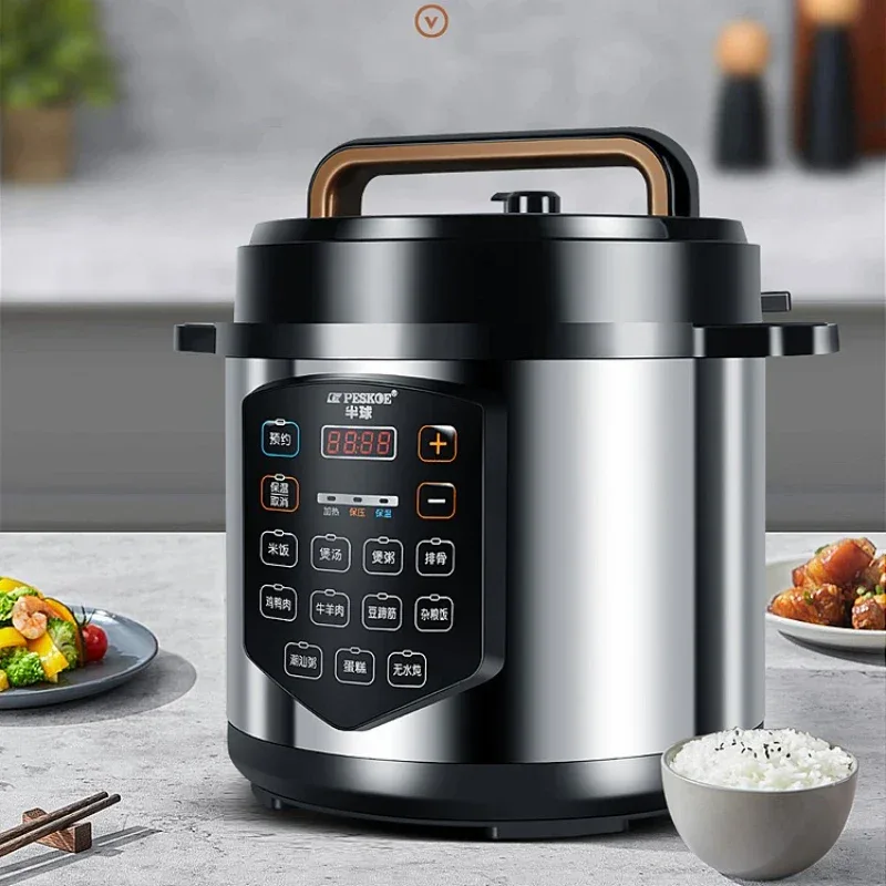 ‌13L Commercial Heavy Duty Pressure Cooker,Restaurant Grade Electric Steamer,Breakfast Buffet Auto Keep Warm Function