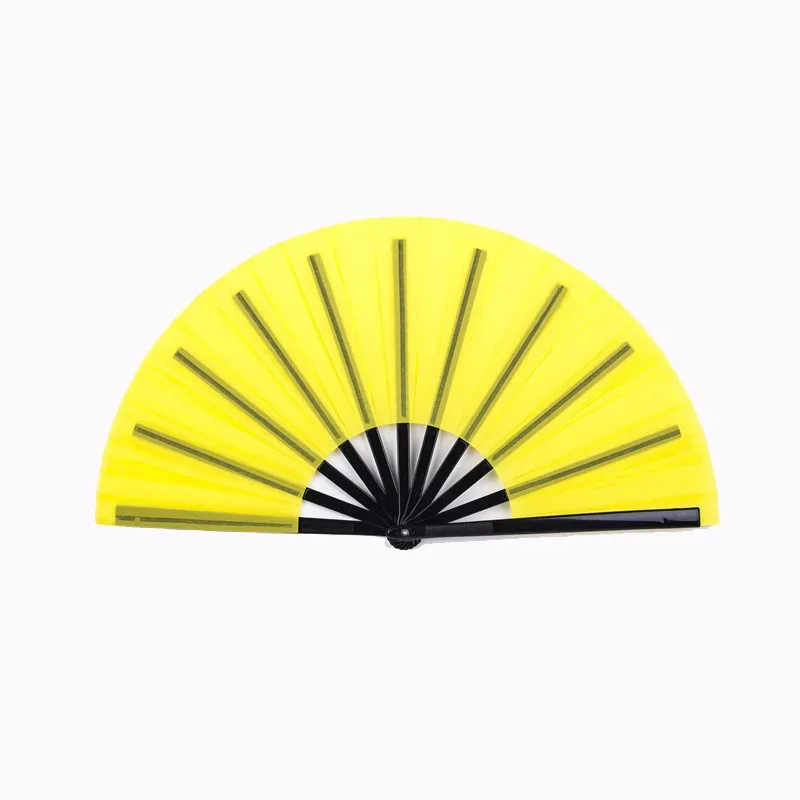 Boots on The Ground Clack Fan, 2025 New Large Holographic Folding Hand Line Dance Popping Fan,Clap Fans for Line Dancing