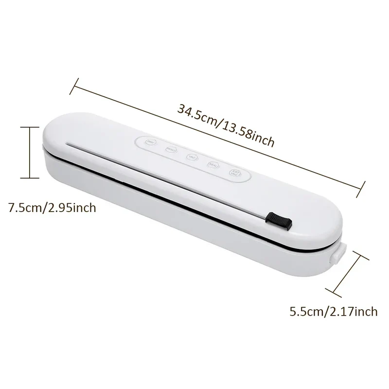 Impulse Sealer Manual Heat Sealer Machine for 8 inch Plastic Bags, Shrink Wrap Bag Sealers Vacuum Sealer Packaging Machine