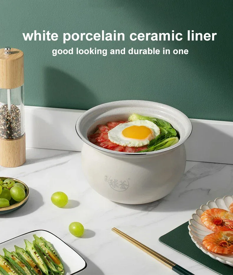 SUPOR 2.3L Electric Pressure Cooker Mini Rice Cooker Small Stainless Steel Electric Cooker High Quality Kitchen Appliances