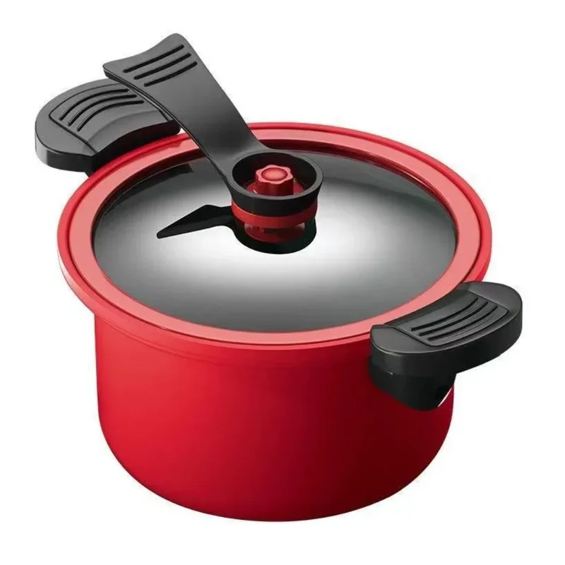 Pressure Cooker 3.5L Soup Meat Pot Rice Cooker Gas Stove Micro Pressure Cooker Stew Pot Non-Stick Cooking Pots Kitchenware