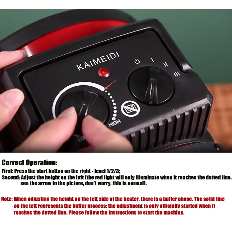 3500W Portable Ceramic Electric Space Heater 2500W Thermostat Air Warmer Radiator Room Fast Heat Auto Shut-Off Safety 1500KW