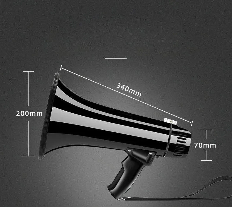 40W High-power Portable Rechargeable Lithium Battery Loudspeaker Megaphone Promotion Special Speaker