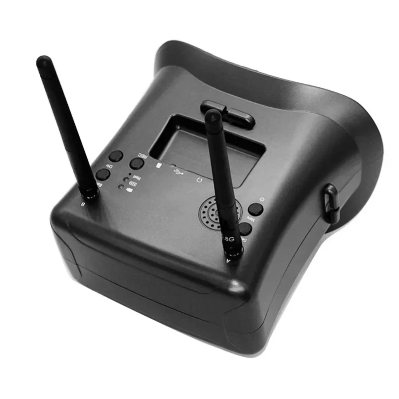 Ev800d 5.8g 40ch 5 Inch 800*480 Video Headset Dvr Diversity Fpv Goggles With Battery For Rc Model Rc Fpv Drone