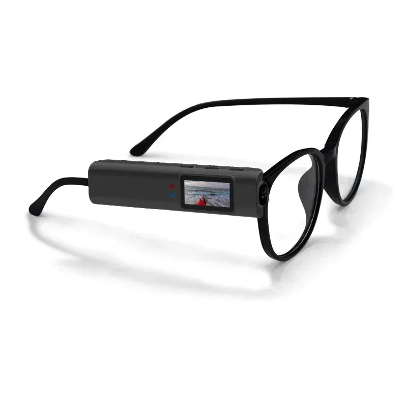 Mini 4K FPV Eyeglasses Video Shooting Micro-camera HD WiFi Intelligent Headset Glasses Video&Sound Recording WiFi APP