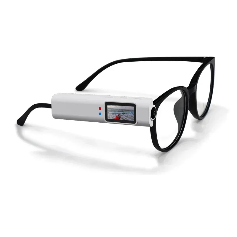 Mini 4K FPV Eyeglasses Video Shooting Micro-camera HD WiFi Intelligent Headset Glasses Video&Sound Recording WiFi APP