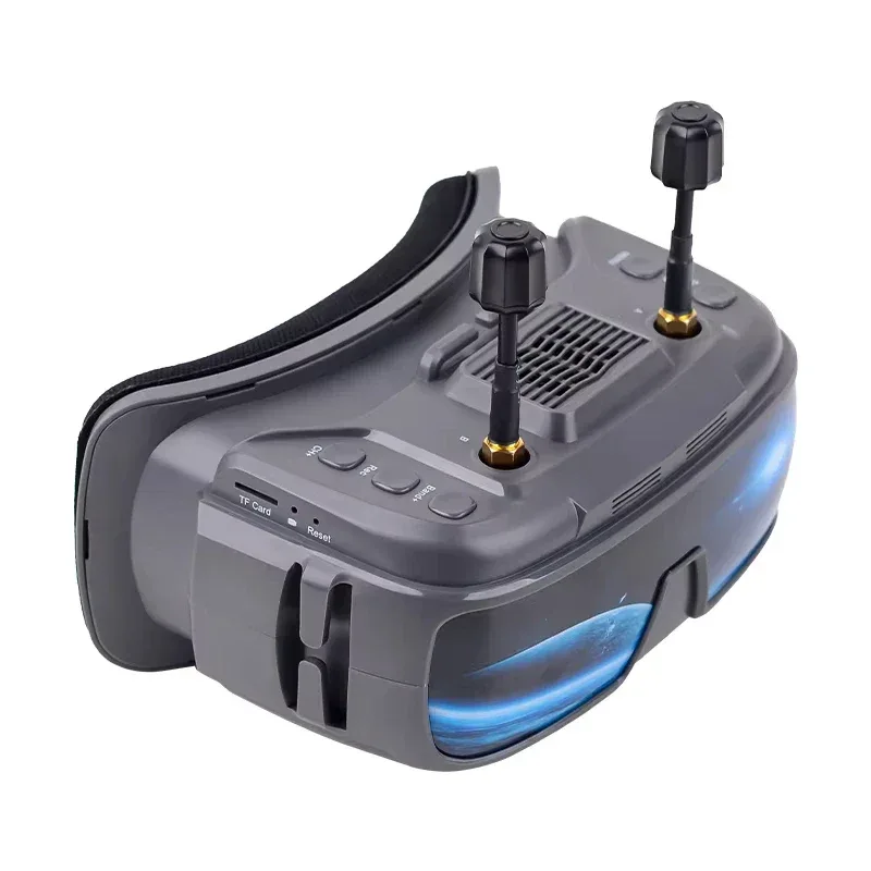 FPV Goggles 3.5 inch Goggles VR200 5.8G Analog with DVR 40CH 1024*600px IPS Screen Support for Analog FPV Racing Drone