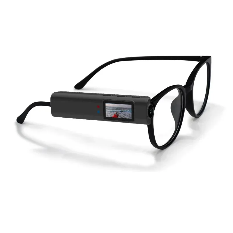 Lenovo 4K Mini FPV Eyeglasses Video Shooting Micro-camera HD WiFi Intelligent Headset Glasses Video&Sound Recording WiFi APP