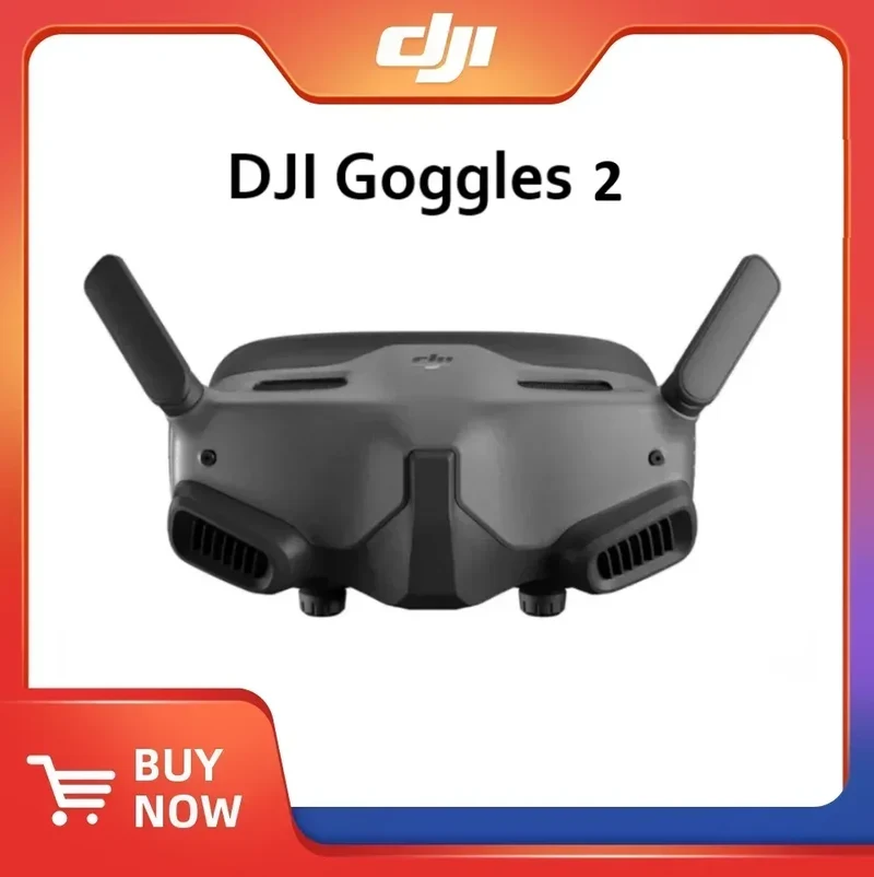 DJI Goggles 2 Wi-Fi Wireless Streaming Supporting DLNA Protocol 1080p/100fps Video Transmission with Latency as Low as 30 ms