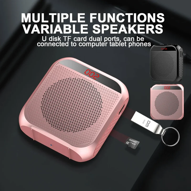 Bullhorn Megaphone Shop Voice Sound Audio Amplifier For Portable Speaker With Microphone Megafon Loudspeaker Teacher Amplified