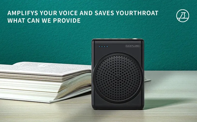SAINTLARK S22 Bluetooth Voice Amplifier Portable For Teaching Lecture Tour Guide Promotion U-Disk Megaphone Microphone Speaker