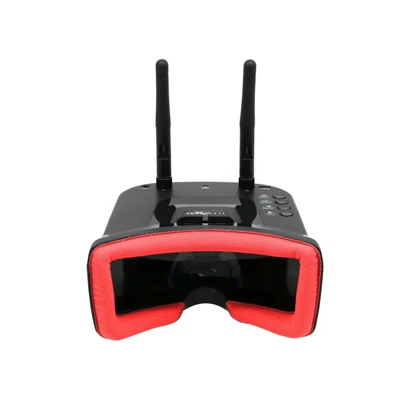 5.8G 40CH Dual Antennas FPV Goggles Monitor Video Glasses Headset HD W/ 5.8G 25mW transmitter fpv camera + Osd for Racing Drone