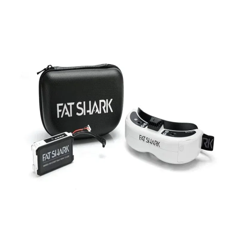 Fatshark Dominator Hdo2 Goggles With Immersionrc Rapidfire And Lumenier Axii Patch And Lumernier Axii Antenna For Fpv Rc Drone