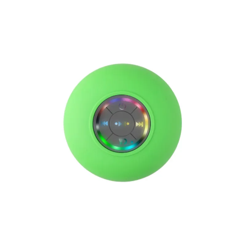 Mini Bluetooth Speaker Waterproof Bathroom Audio Wireless Shower Speakers RGB Light for Phone Soundbar Hand Free Car Loudspeaker
