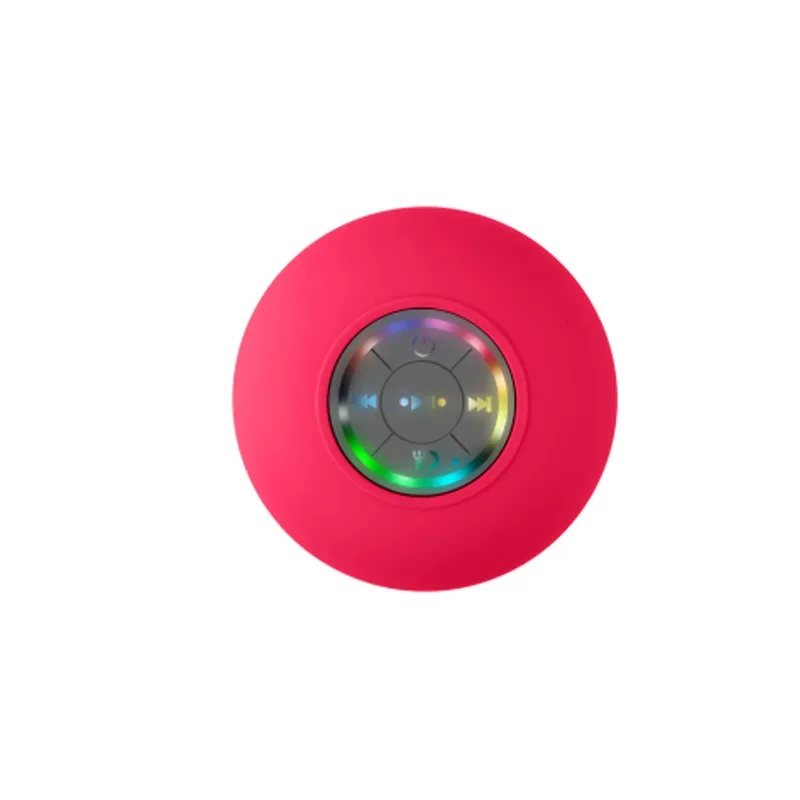 Mini Bluetooth Speaker Waterproof Bathroom Audio Wireless Shower Speakers RGB Light for Phone Soundbar Hand Free Car Loudspeaker