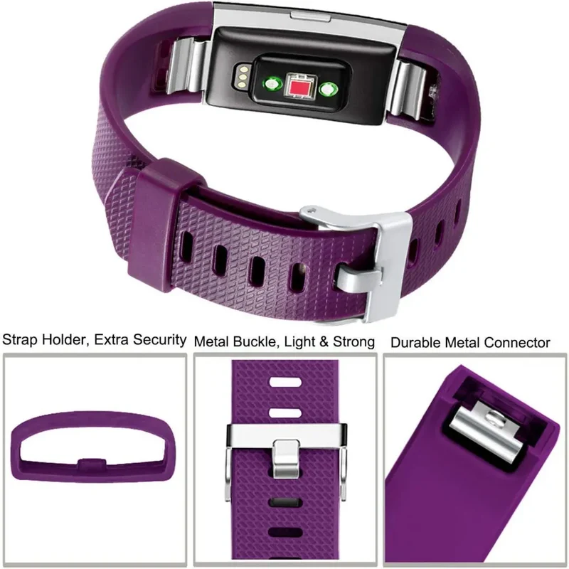 Bands for Fitbit Charge 2 Sport Strap Smartwatch Fitness Wristband
