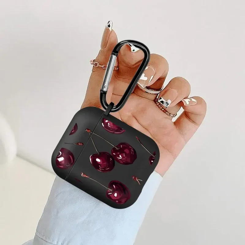 Cartoon Cherry Lichee Earphone Cases Cover Case For Airpods 2 3 1 Pro2 Pro Pro3 4