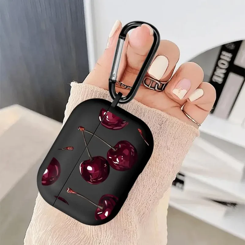 Cartoon Cherry Lichee Earphone Cases Cover Case For Airpods 2 3 1 Pro2 Pro Pro3 4
