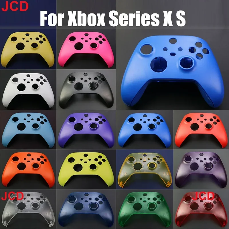 JCD 1pcs For Xbox Series S X Game Handle Controller Front Shell Upper Top Housing Shell Faceplate Cover Replacement