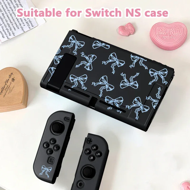 This protective case for Switch NS/OLED，durable TPU，shockproof and drop-proof soft shell，the best choice for Switch players