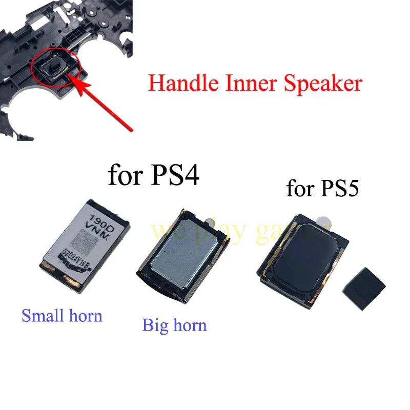 1-10PCS Replacement Handle Inner Speaker Loudspeaker Audio for Sony Playstion PS4 PS5 Controller Inner Loud Speaker Buzzer