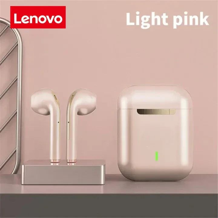 Lenovo Wireless Earphones, HiFi in-Ear Stereo with Microphone, Waterproof, Bluetooth, Touch Control, Noise Cancellation