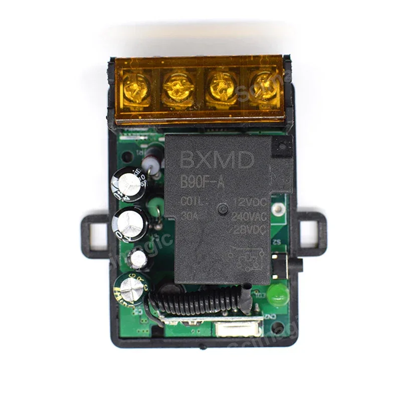 RF Wireless Remote Control Switch 433Mhz AC 110V 120V 240V 220V 30A Relay for Light Lamp Water Pump Door Access System