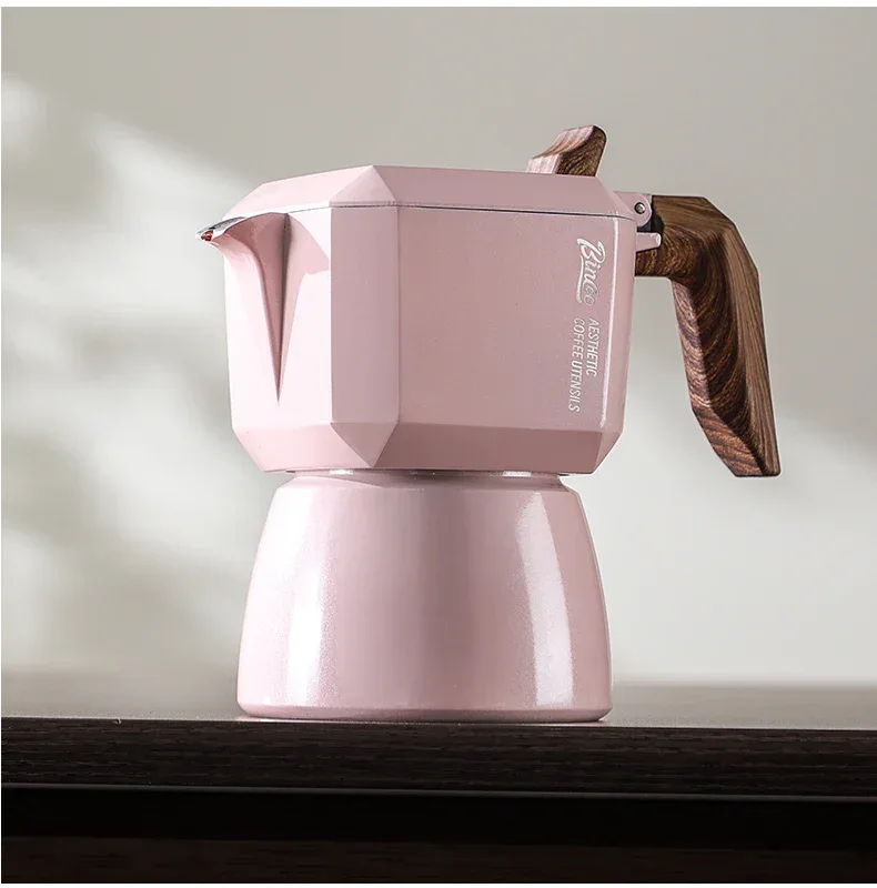 Bincoo Dual Valve Moka Pot 110v-220v Electric Heater Base Espresso Maker Brewed Coffee Mocha Pot Italian Camping Barista Tool