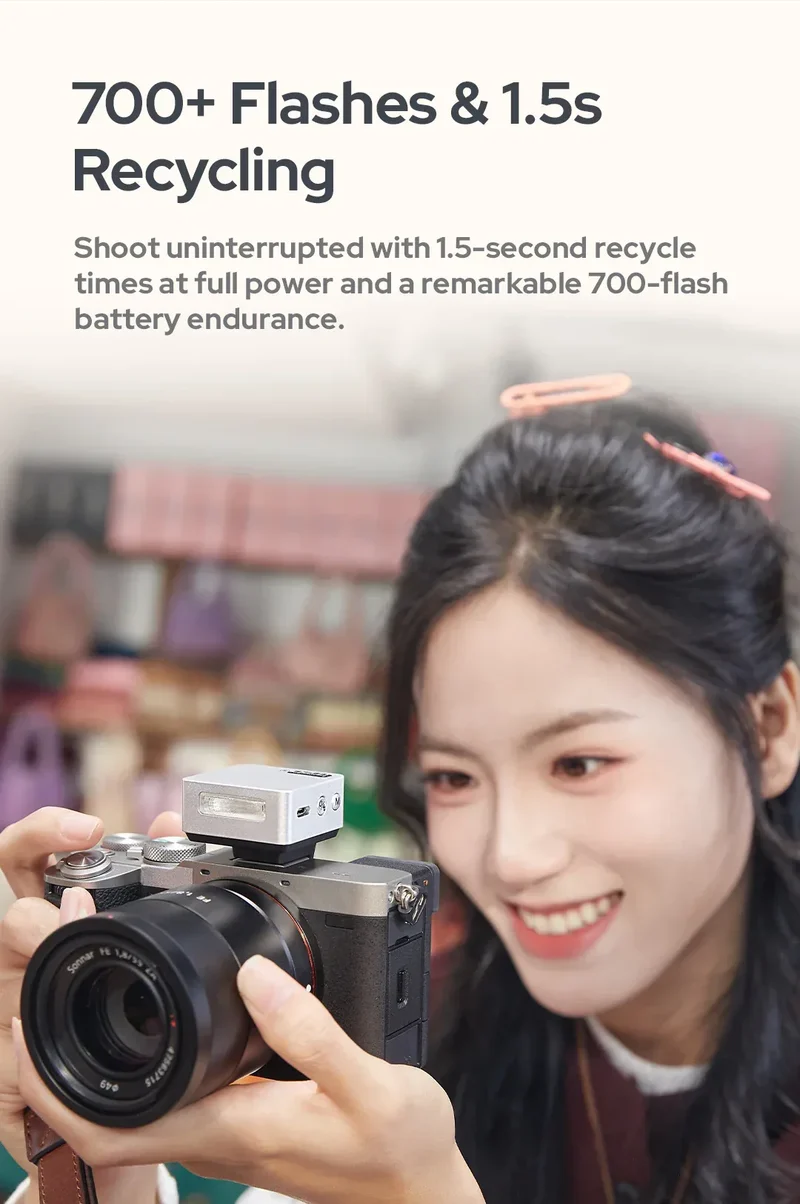 Godox iT20 iT22 C/N/S/F HSS TTL 2.4G Wireless Touchscreen Pocket Flash for Canon Sony Nikon Olympus Fujifilm