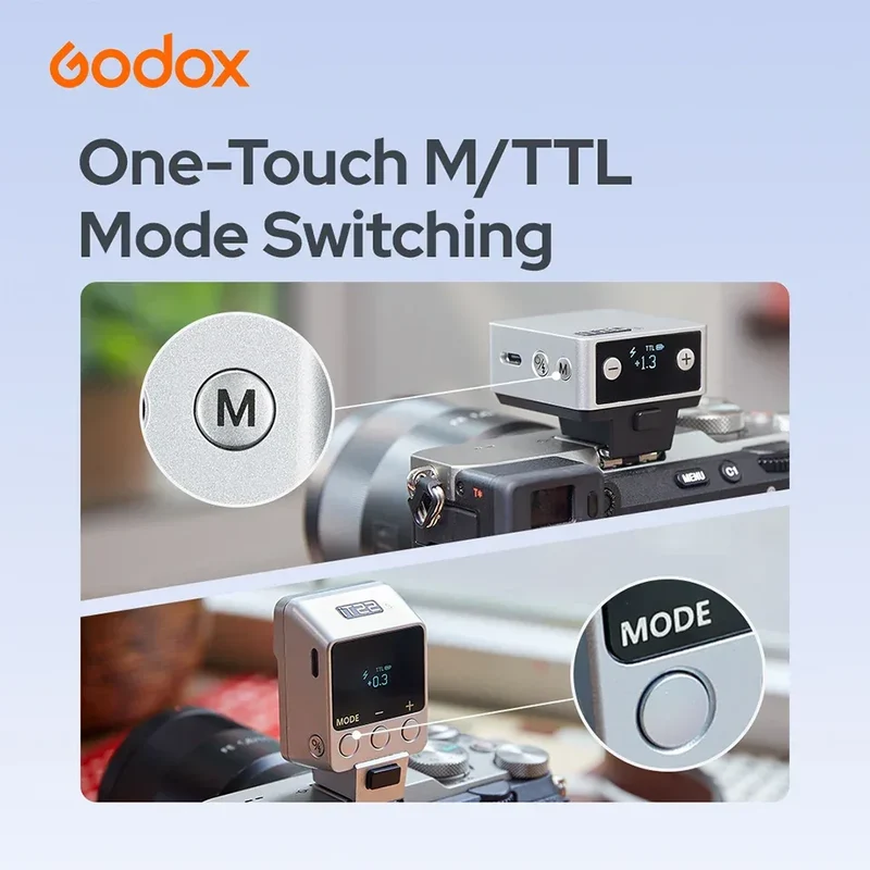 Godox iT20 iT22 TTL Mini Flash iFlash Camera Flash for Canon Nikon Sony Fujifilm Olympus Panasonic Ricoh Cameras