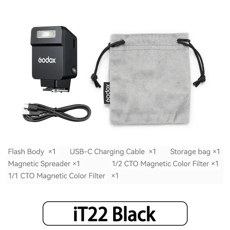 Godox iT20 iT22 TTL Mini Flash iFlash Camera Flash for Canon Nikon Sony Fujifilm Olympus Panasonic Ricoh Cameras
