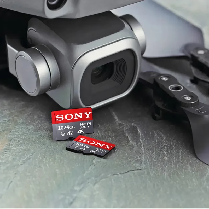 SONY SD Memory Card Extreme Micro TF SD Card 128GB 256GB 1TB 512GB A2 U3 V60 Flash Cards For Xiaomi Phone PC Camera