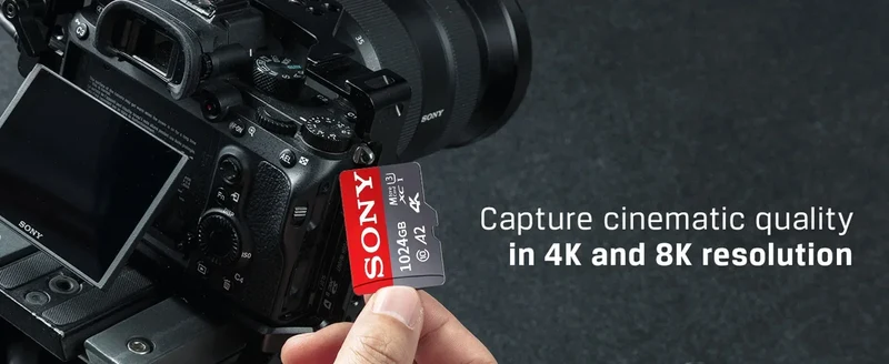 SONY SD Memory Card Extreme Micro TF SD Card 128GB 256GB 1TB 512GB A2 U3 V60 Flash Cards For Xiaomi Phone PC Camera