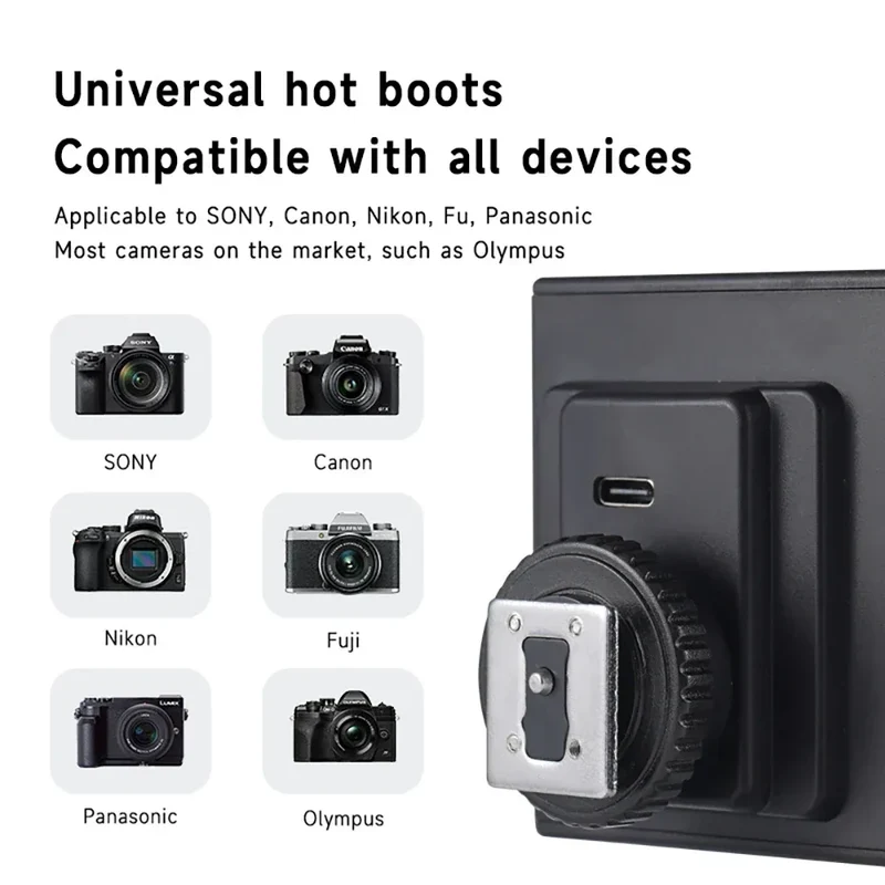MIAOTU Mini Camera Flash Speedlite GN12 5600K Standard Hot Shoe Mount for Sony Canon Nikon Panasonic Olympus DSLR Camera