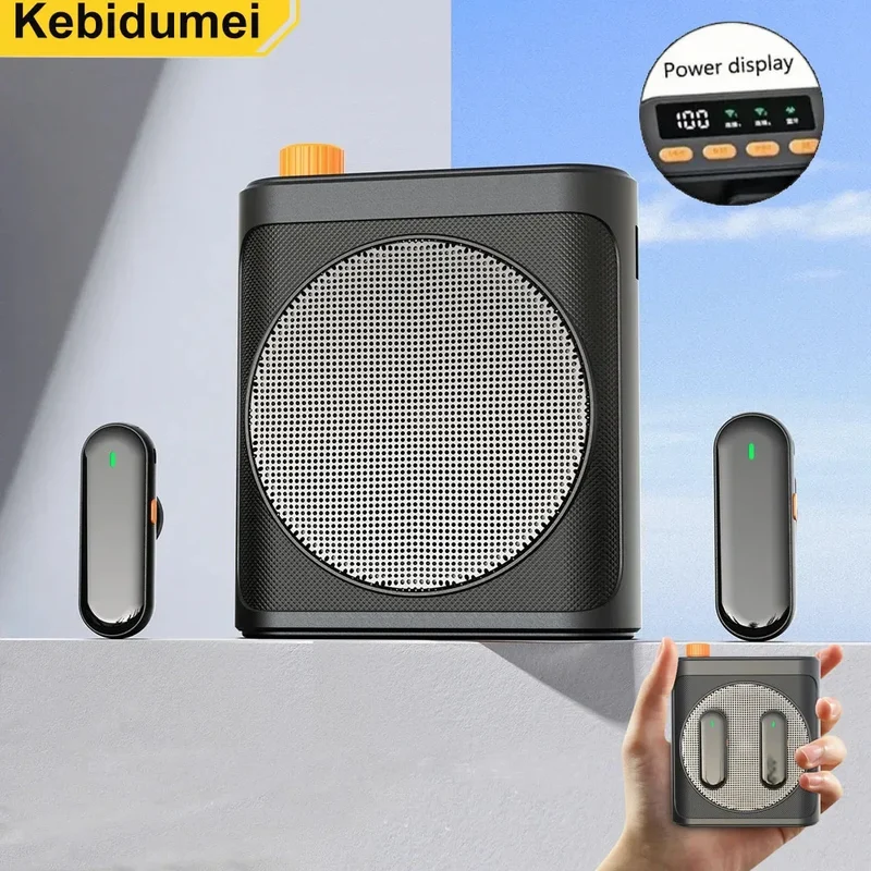 M29 Bluetooth Portable Voice Amplifier Mini Wireless Megaphone Speaker With Lavalier Microphone for Teachers Tour Guides Coaches