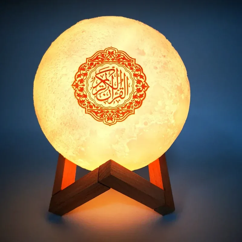 Bright Quran Azan Muslim Koran Bluetooth Speaker Portable Night Light Holy Lamp Sound Box Music Wireless Caixa De Som Bocina Mp3