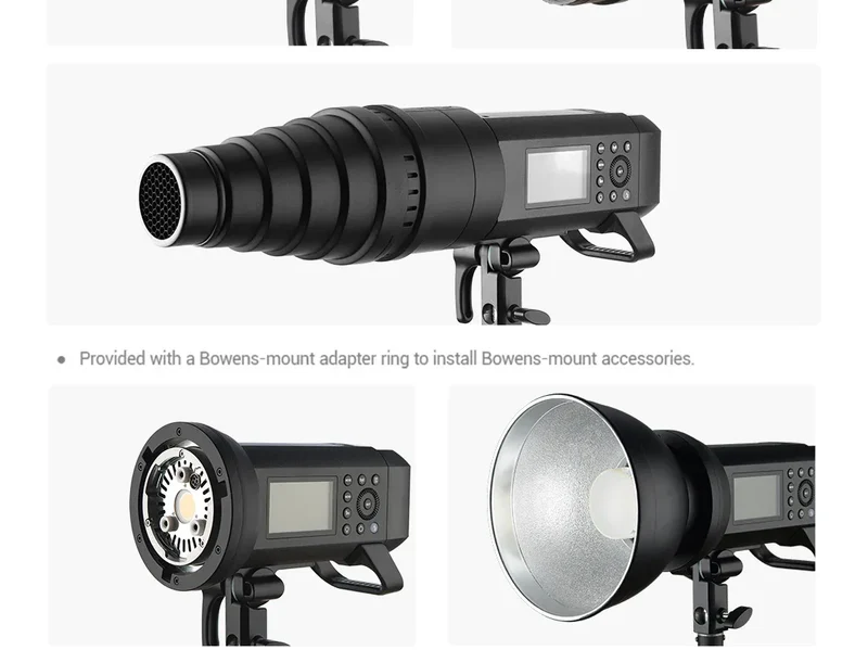 Godox AD400Pro 400Ws GN72 TTL 1/8000s HSS 2.4G X System Witstro All-in-One Outdoor Flash for Camera Photography Sony Nikon Canon