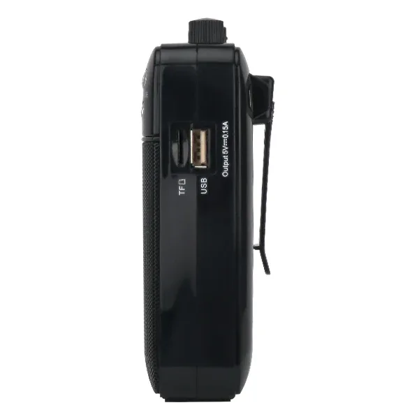 Retekess TR619 Megaphone Portable 3W FM Recording Voice Amplifier Teacher Microphone Speaker Mp3 Player FM Radio for Tour Guide