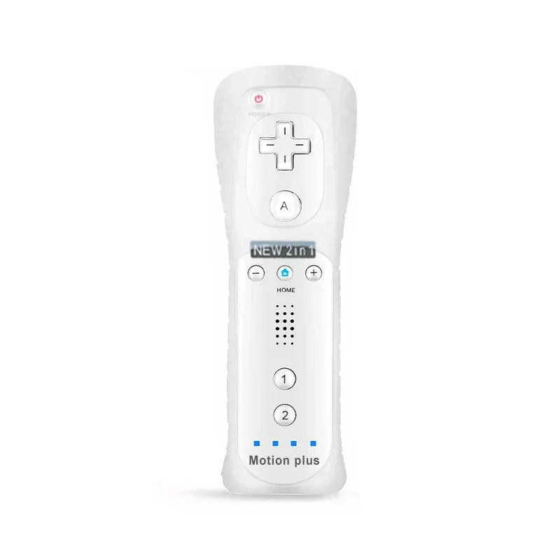 a Whole Set Remote Controller with Nunchuck Controller for Wii Games Control for Wii Console Wireless Gamepad with Motion Plus