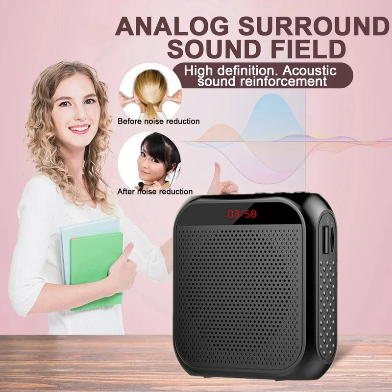 Bullhorn Megaphone Shop Voice Sound Audio Amplifier For Portable Speaker With Microphone Megafon Loudspeaker Teacher Amplified