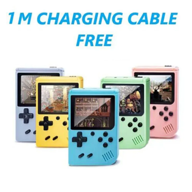 portable Built-in 500+ Classic arcade retro games Console for Gameboy Output Emulator TV 5 inch Video Game Handheld Game Player